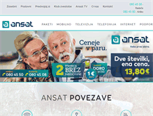Tablet Screenshot of ansat.si